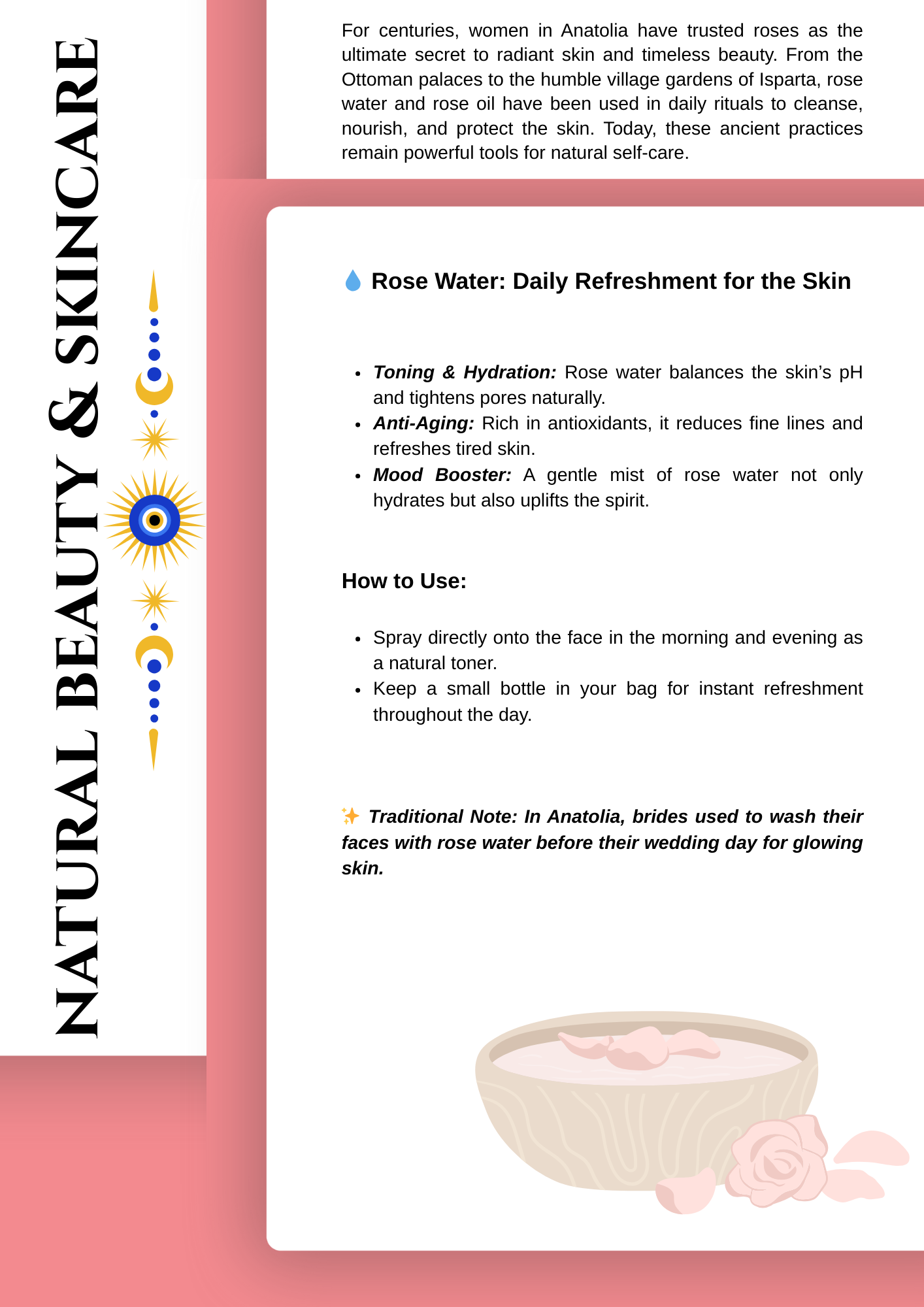 Rose Wellness Guide – The Secrets of Isparta Roses | Digital Self-Care & Ritual Kit