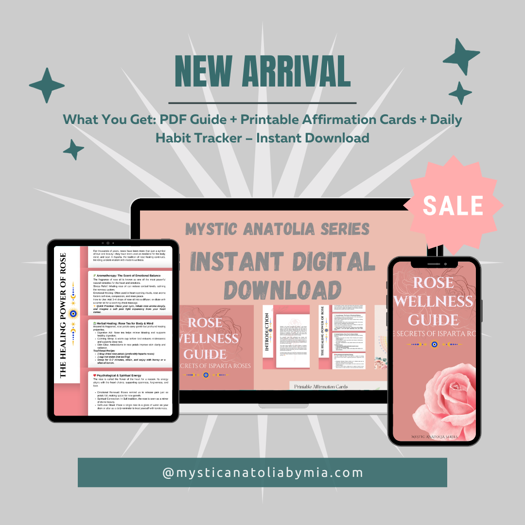 Rose Wellness Guide – The Secrets of Isparta Roses | Digital Self-Care & Ritual Kit