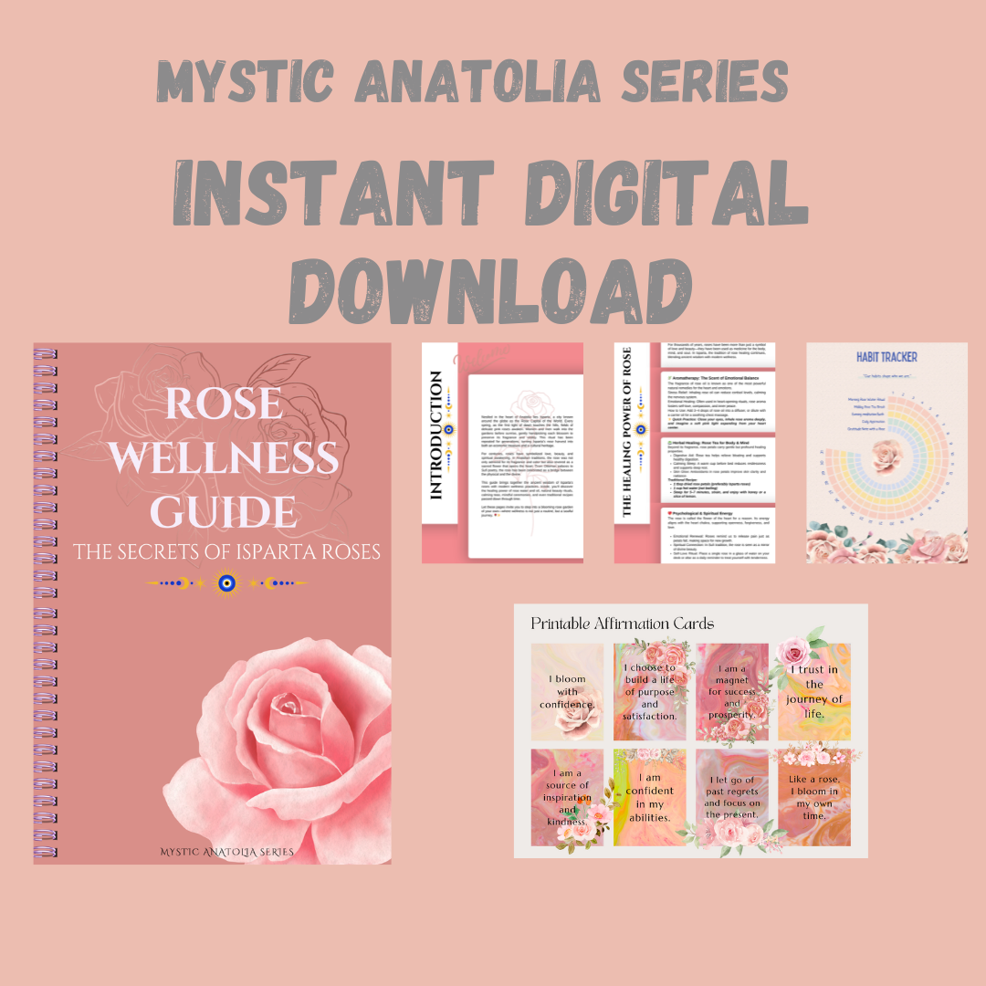 Rose Wellness Guide – The Secrets of Isparta Roses | Digital Self-Care & Ritual Kit