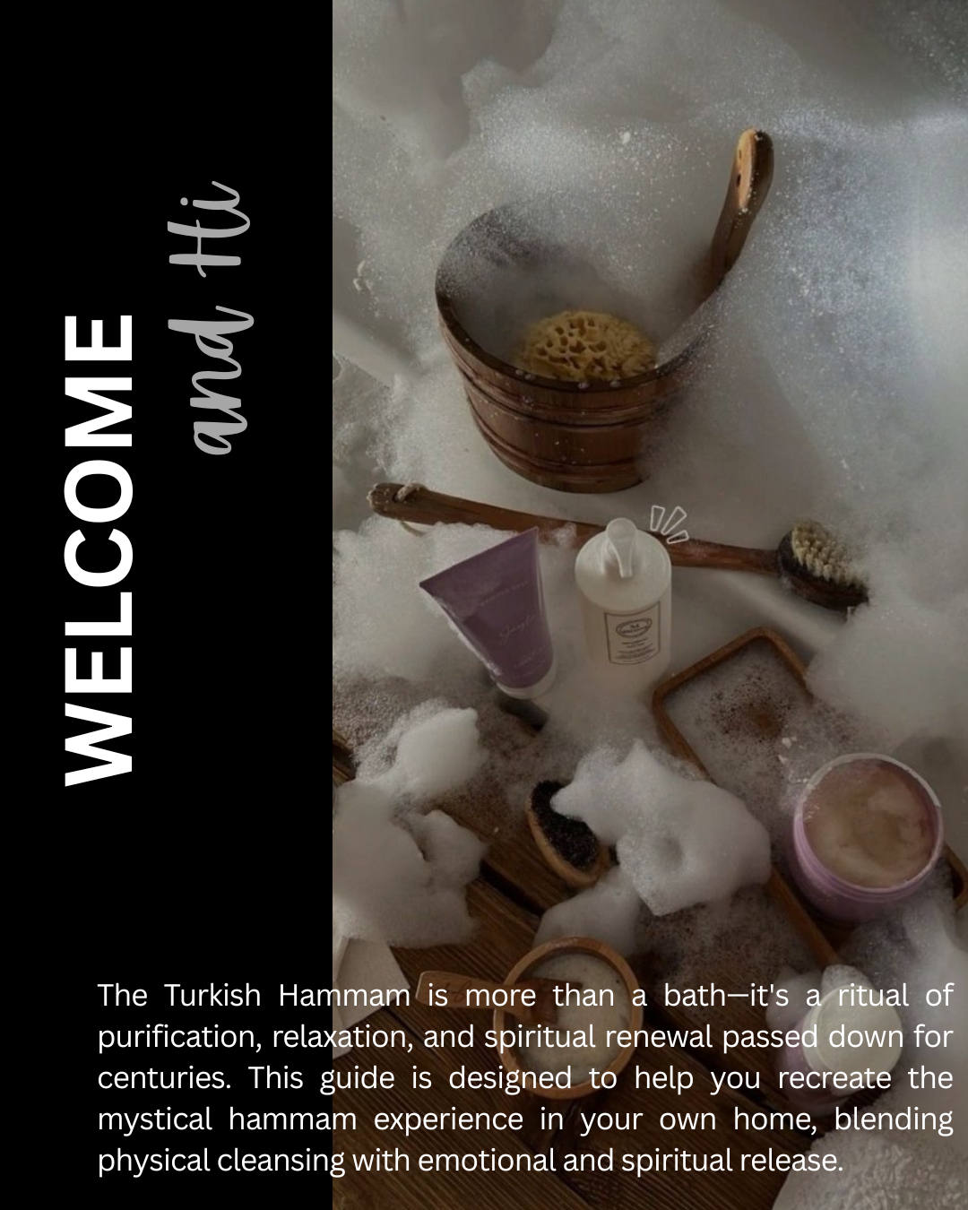 Turkish Hammam Ritual Kit – Printable Guide, Ritual Cards & Herbal Tea Recipe | Mystic Anatolia Spiritual Wellness PDF