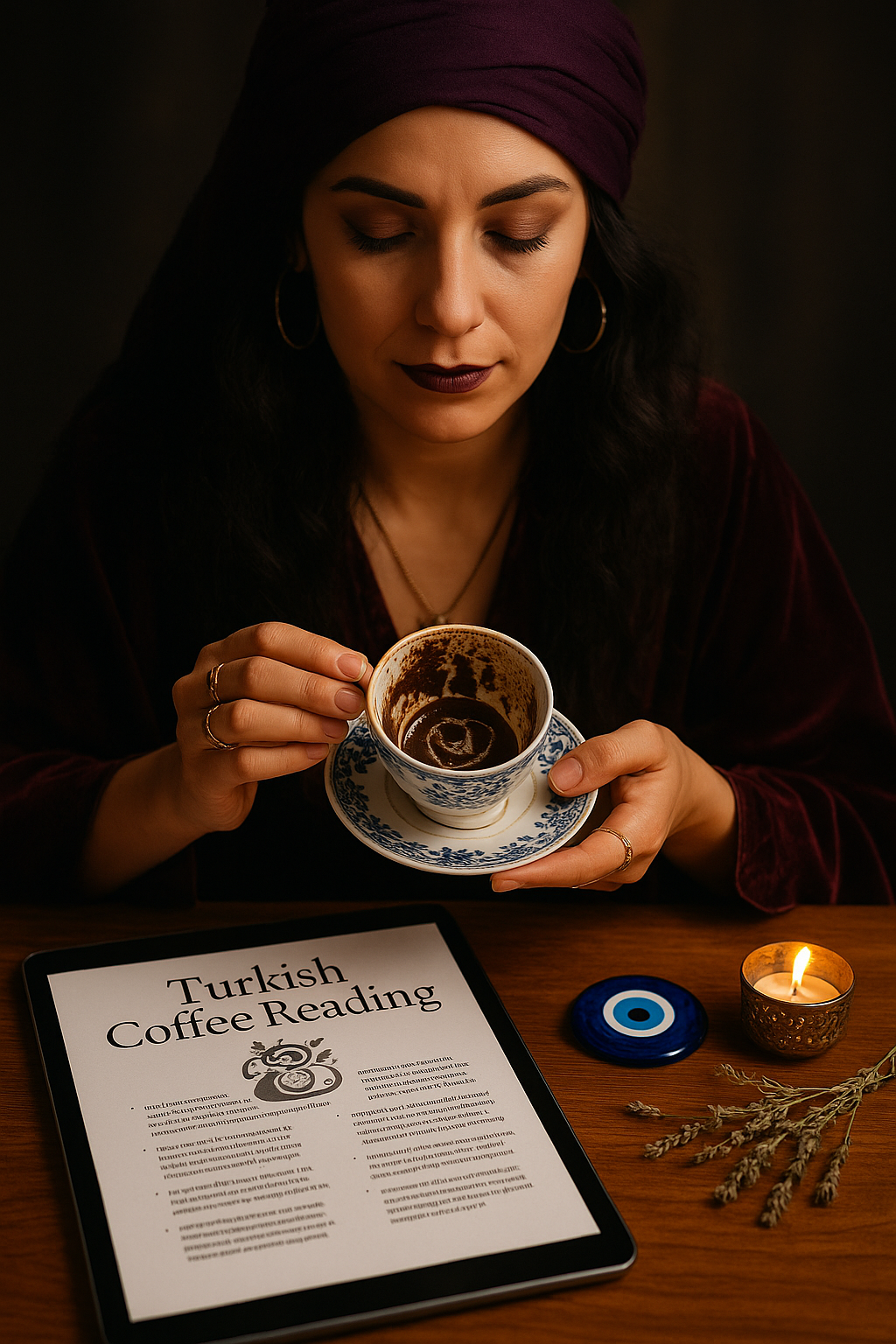 Turkish Coffee Fortune Reading – Personalized Mystic Reading for Love, Future & Guidance