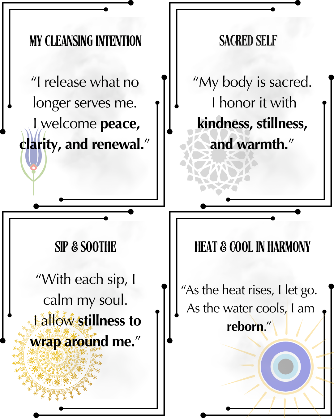 Turkish Hammam Ritual Kit – Printable Guide, Ritual Cards & Herbal Tea Recipe | Mystic Anatolia Spiritual Wellness PDF