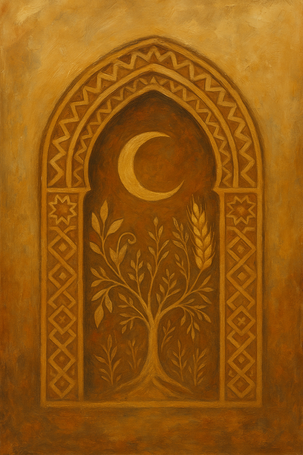 Mystic Anatolia Autumn Wall Art Set • Oil-Painting Style Fall Printable Posters • A3/A4 Instant Download