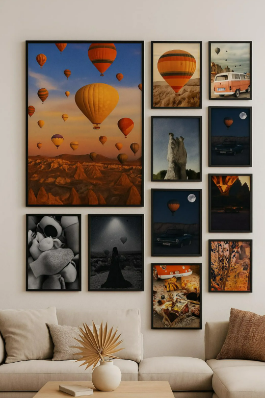 Cappadocia Mystic Wall Art Bundle – Printable Travel Posters + Ritual Guide | City Prints | Travel Home Decor