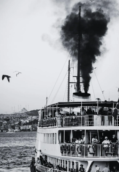 Istanbul Ferry View Poster Set + Free Black & White Photography Prints | Digital Wall Art Download