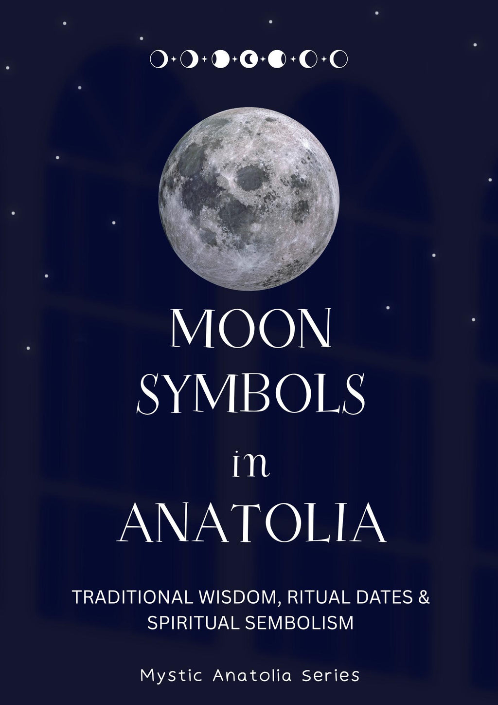 Moon Phase Manifestation Printable Set – Anatolian Moon Symbols & Ritual Kit | Spiritual Intention Setting PDF Download
